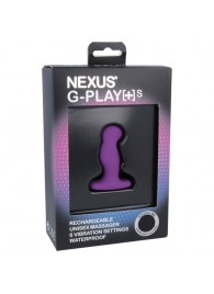 Фиолетовая вибровтулка Nexus G-Play+ S - Nexus Range - в Реутове купить с доставкой