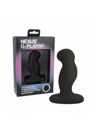 Черная вибровтулка Nexus G-Play+ L - Nexus Range - в Реутове купить с доставкой