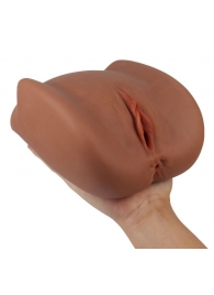 Мастурбатор Black Beauty - вагина и анус - S-HANDE - в Реутове купить с доставкой