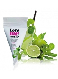 Съедобное согревающее массажное масло Love Me Tender Mojito с ароматом мохито - 10 мл. - Love to Love - купить с доставкой в Реутове