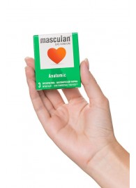 Презервативы анатомической формы Masculan Anatomic - 3 шт. - Masculan - купить с доставкой в Реутове