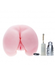 Вибрирующий мастурбатор-попка с ротацией и пультом управления - Baile - в Реутове купить с доставкой