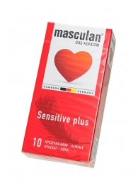 Презервативы Masculan Sensitive plus - 10 шт. - Masculan - купить с доставкой в Реутове