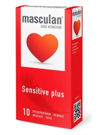 Презервативы Masculan Sensitive plus - 10 шт. - Masculan - купить с доставкой в Реутове
