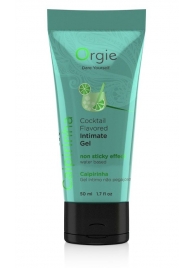 Съедобный интимный гель Orgie Lube Tube Cocktail Caipirinha - 50 мл. - ORGIE - купить с доставкой в Реутове