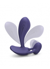 Темно-синий вибромассажер Witty P G Vibrator with Remote Control - Love to Love - в Реутове купить с доставкой