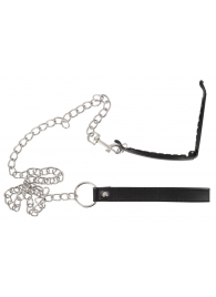 Зажим для половых губ с поводком Pussy Clamp With A Leash - Orion - купить с доставкой в Реутове