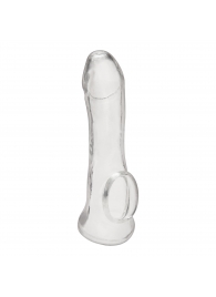 Прозрачная насадка на пенис Transparent Penis Enhancing Sleeve Extension - 15,9 см. - BlueLine - в Реутове купить с доставкой