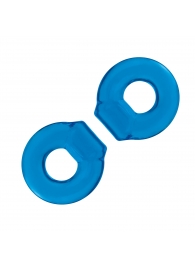 Комплект из двух колец для пениса 2-Pack Ultra-Stretch Stamina Endurance Ring - BlueLine - в Реутове купить с доставкой