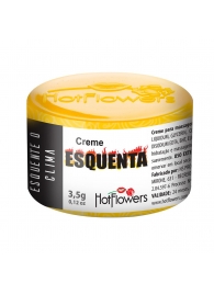 Возбуждающий крем Esquenta с разогревающим эффектом - 3,5 гр. - HotFlowers - купить с доставкой в Реутове