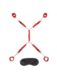 Красная фиксация на матрас Classic Bedspreader - Lux Fetish - купить с доставкой в Реутове
