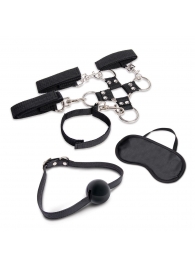 Набор для фиксации из 7 предметов Hogtie   Ball Gag Kit - Lux Fetish - купить с доставкой в Реутове