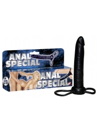 Насадка-фаллоимитатор с двумя кольцами для крепления - 16 см. - Orion - в Реутове купить с доставкой