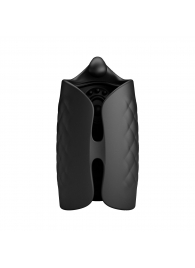 Черный мастурбатор с вибростимуляцией головки Black Glans Trainer - Baile - в Реутове купить с доставкой