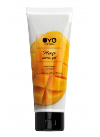 Лубрикант на водной основе OYO Aroma Gel Mango с ароматом манго - 75 мл. - OYO - купить с доставкой в Реутове