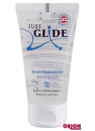 Вагинальная смазка на водной основе JUSTGLIDE - 50 мл. - Orion - купить с доставкой в Реутове
