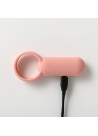 Коралловое эрекционное кольцо Iroha SVR Coral Pink - Tenga - в Реутове купить с доставкой