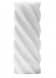 Белый 3D мастурбатор SPIRAL - Tenga - в Реутове купить с доставкой