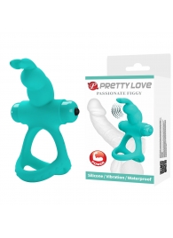 Бирюзовое эрекционное виброкольцо Passionate Figgy - Baile - в Реутове купить с доставкой