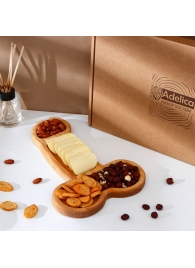 Деревянное блюдо для подачи в форме члена (32,5 х 20 х 1,7 см) - Сима-Ленд - купить с доставкой в Реутове