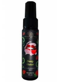 Спрей для горла Deep Throat с десенсибилизирующим эффектом и вкусом клубники - 50 мл. - БиоМед - купить с доставкой в Реутове