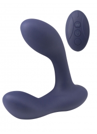 Синий массажер простаты с двумя моторами P-Bliss - Lola Games - в Реутове купить с доставкой