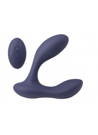 Синий массажер простаты с двумя моторами P-Bliss - Lola Games - в Реутове купить с доставкой