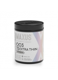 Экстремально тонкие презервативы MAXUS 003 Extra Thin - 15 шт. - Maxus - купить с доставкой в Реутове