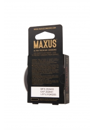 Ультратонкие презервативы MAXUS AIR Ultra Thin - 3 шт. - Maxus - купить с доставкой в Реутове