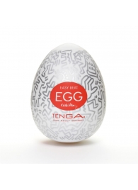 Мастурбатор-яйцо Keith Haring EGG PARTY - Tenga - в Реутове купить с доставкой