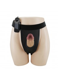 Полый вибрострапон на регулируемых трусиках Draven - 17,5 см. - Baile - купить с доставкой в Реутове