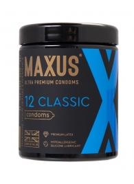Классические презервативы MAXUS Classic - 12 шт. - Maxus - купить с доставкой в Реутове