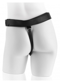 Страпон на виниловых трусиках Strap-on Harness Cock - 17,8 см. - Pipedream - купить с доставкой в Реутове