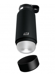 Черный мастурбатор в виде бутылки Fap Flask - Pipedream - в Реутове купить с доставкой