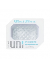 Прозрачный мастурбатор-стимулятор Tenga Uni Diamond - Tenga - в Реутове купить с доставкой