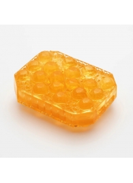 Оранжевый мастурбатор-стимулятор Tenga Uni Topaz - Tenga - в Реутове купить с доставкой