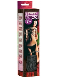 Чёрная веревка для связывания - 700 см. - Orion - купить с доставкой в Реутове