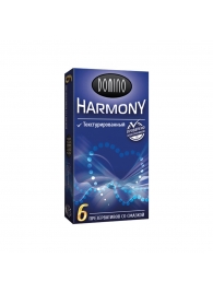 Текстурированные презервативы Domino Harmony - 6 шт. - Domino - купить с доставкой в Реутове
