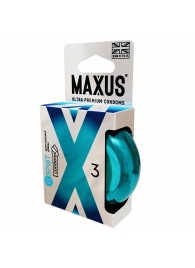 Презервативы Maxus G spot с двойной спиралью - 3 шт. - Maxus - купить с доставкой в Реутове