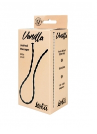 Черный уретральный массажер Glide Small - 30 см. - Lola Games - купить с доставкой в Реутове