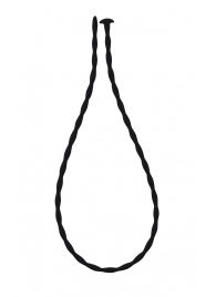 Черный уретральный массажер Glide Small - 30 см. - Lola Games - купить с доставкой в Реутове