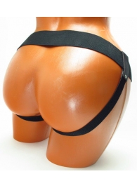 Трусики для страпона коричневого цвета - БДСМ Арсенал - купить с доставкой в Реутове