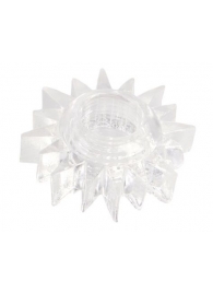 Прозрачное гелевое эрекционное кольцо-солнце - Toyfa Basic - в Реутове купить с доставкой