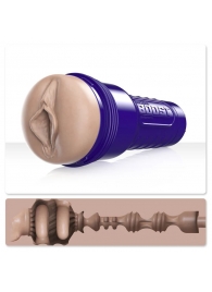 Телесный мастурбатор-вагина Fleshlight Boost Bang - Fleshlight - в Реутове купить с доставкой