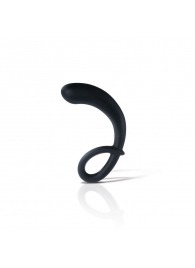Черный массажер простаты Curving Curt - 13 см. - MyStim - купить с доставкой в Реутове