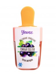 Охлаждающий бальзам для губ «Томный поцелуй» с ароматом черной смородины - 5 мл. - ToyFa - купить с доставкой в Реутове