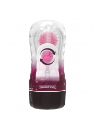 Прозрачный текстурированный мастурбатор Vacuum Cup Masturbator Black Hole - Baile - в Реутове купить с доставкой
