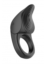 Черное эрекционное виброкольцо Vibro Lust Ring - MALESATION - в Реутове купить с доставкой