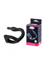 Эрекционное кольцо с вибровтулкой Discovery - MALESATION - в Реутове купить с доставкой