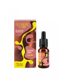 Капли с согревающим эффектом Passion Drips Warming - 15 мл. - Pleasure Lab - купить с доставкой в Реутове